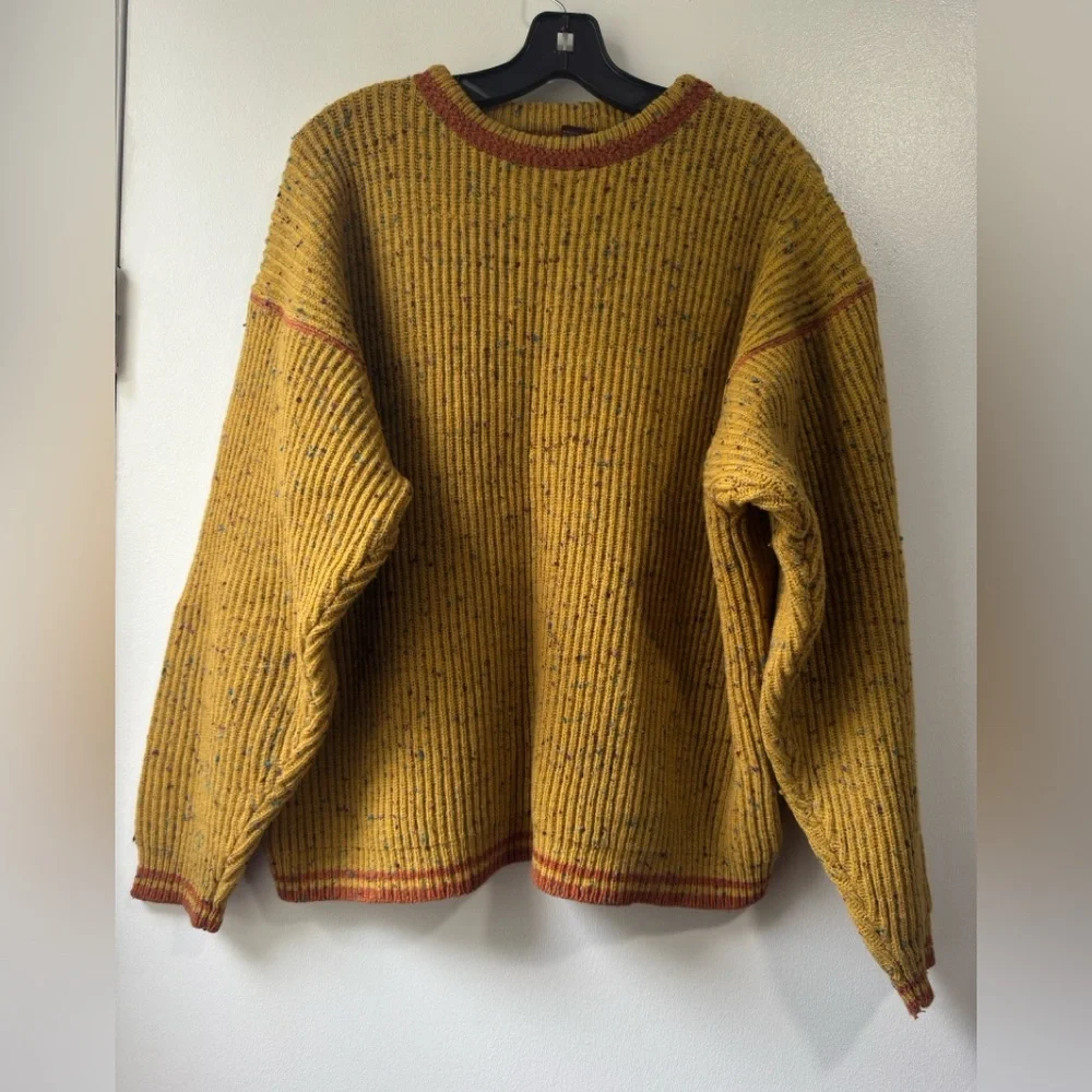 Pepe Jeans Men's Yellow Crewneck Sweater Sz M